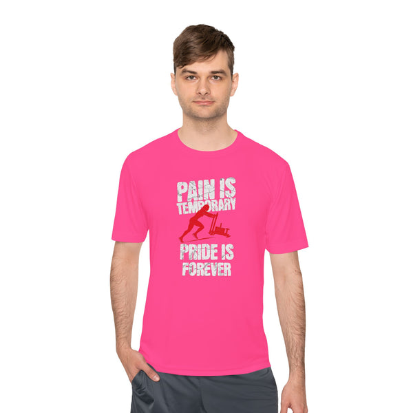 HYROX Inspired Women’s Performance Tee - Pain Is Temporary Pride Is Forever
