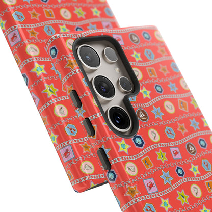 Colorful Summer Icon Patterned Phone Case - iPhone, Pixel, and Samsung Galaxy