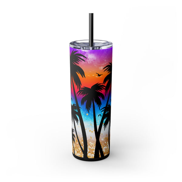 Life Is Better At The Beach, 20oz Skinny Tumbler