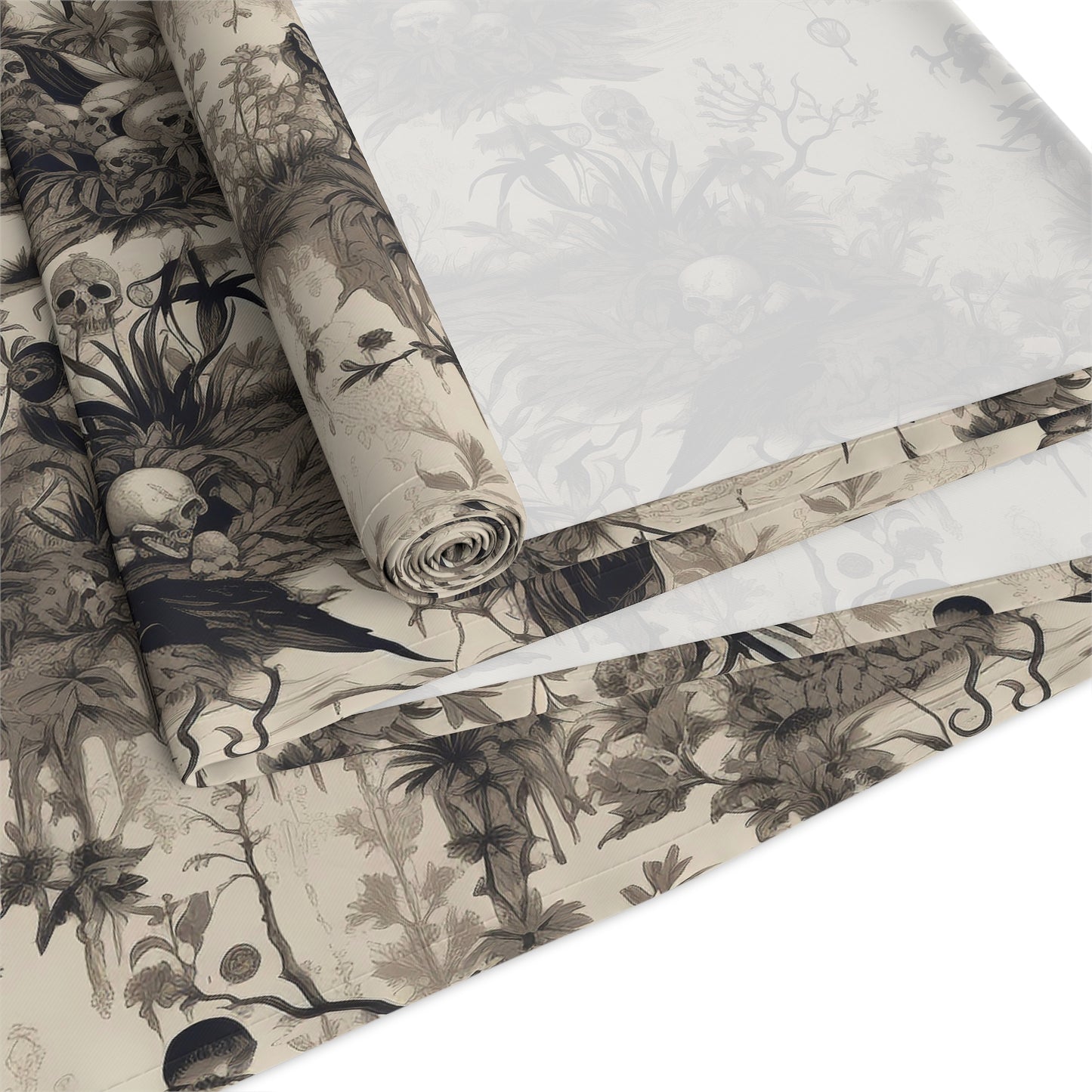 Gothic Toile Table Runner