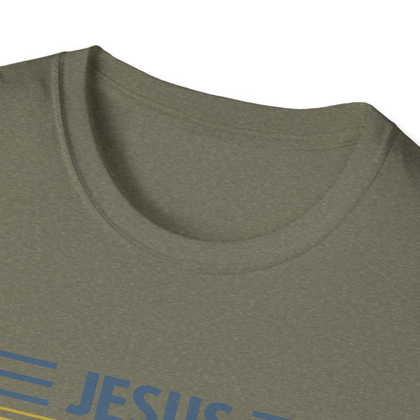 Jesus Saves Unisex Softstyle T-Shirt Funny TShirt Christian TShirt