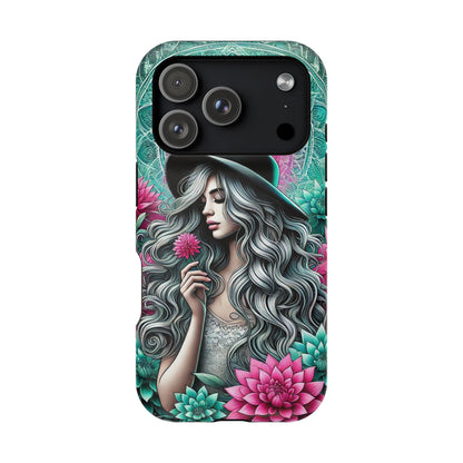 Boho Chic Floral MagSafe iPhone Case