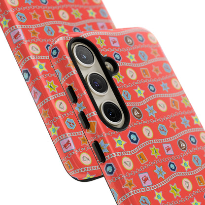 Colorful Summer Icon Patterned Phone Case - iPhone, Pixel, and Samsung Galaxy