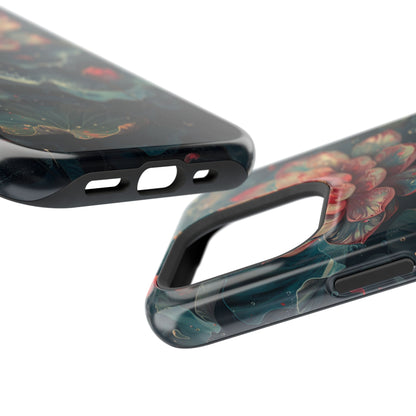 Elegant Lotus Blossom Artistic MagSafe iPhone Case