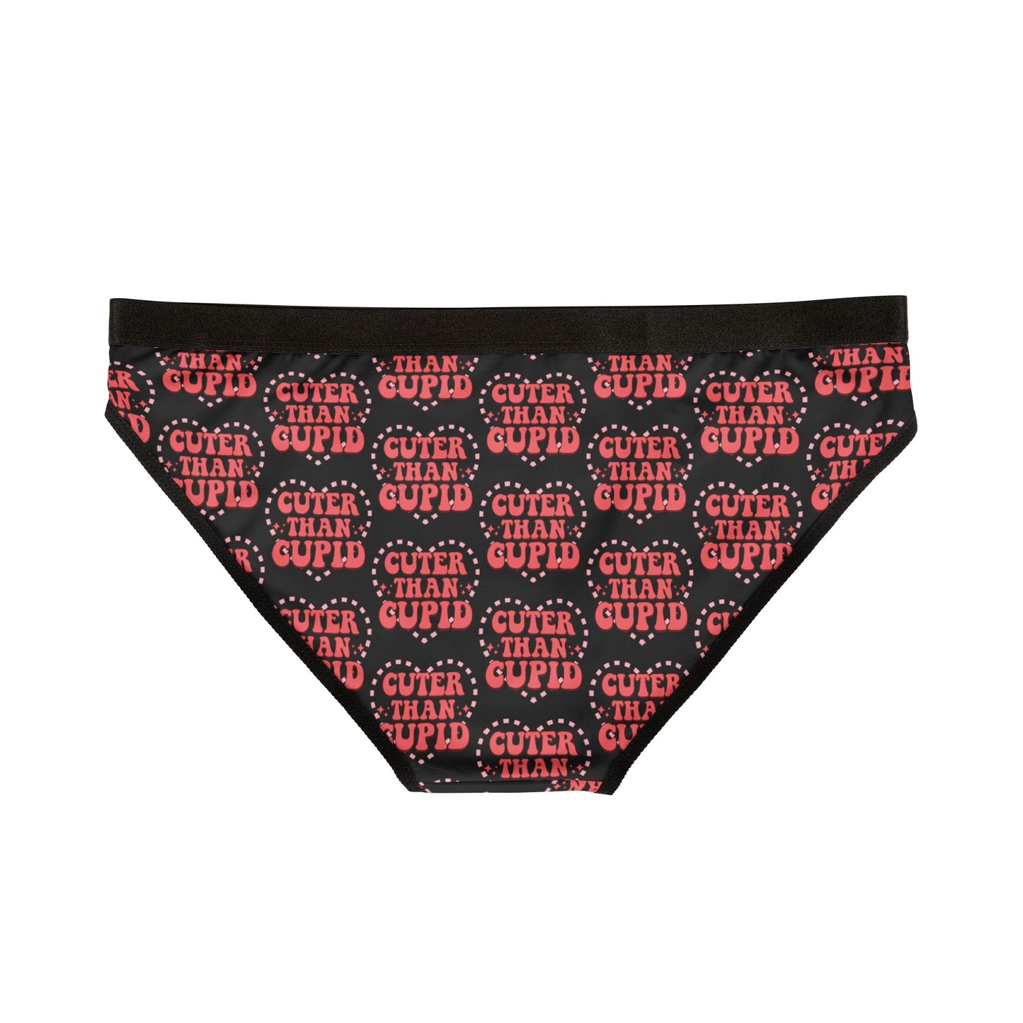 Cuter Than Cupid Women's Briefs - Valentine's Day Underwear Soft Panties Cute Romantic Gift for Her