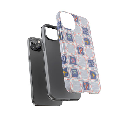 Lobsters Sailboats Seashells - Cell Phone Tough Case