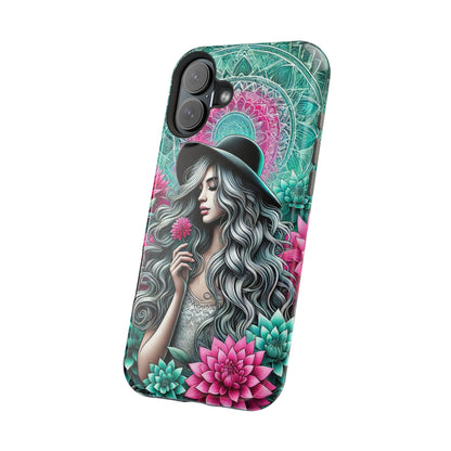 Boho Chic Floral MagSafe iPhone Case