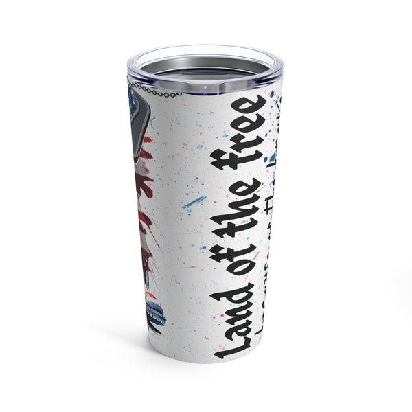 Land of the Free 20oz Insulated Tumbler