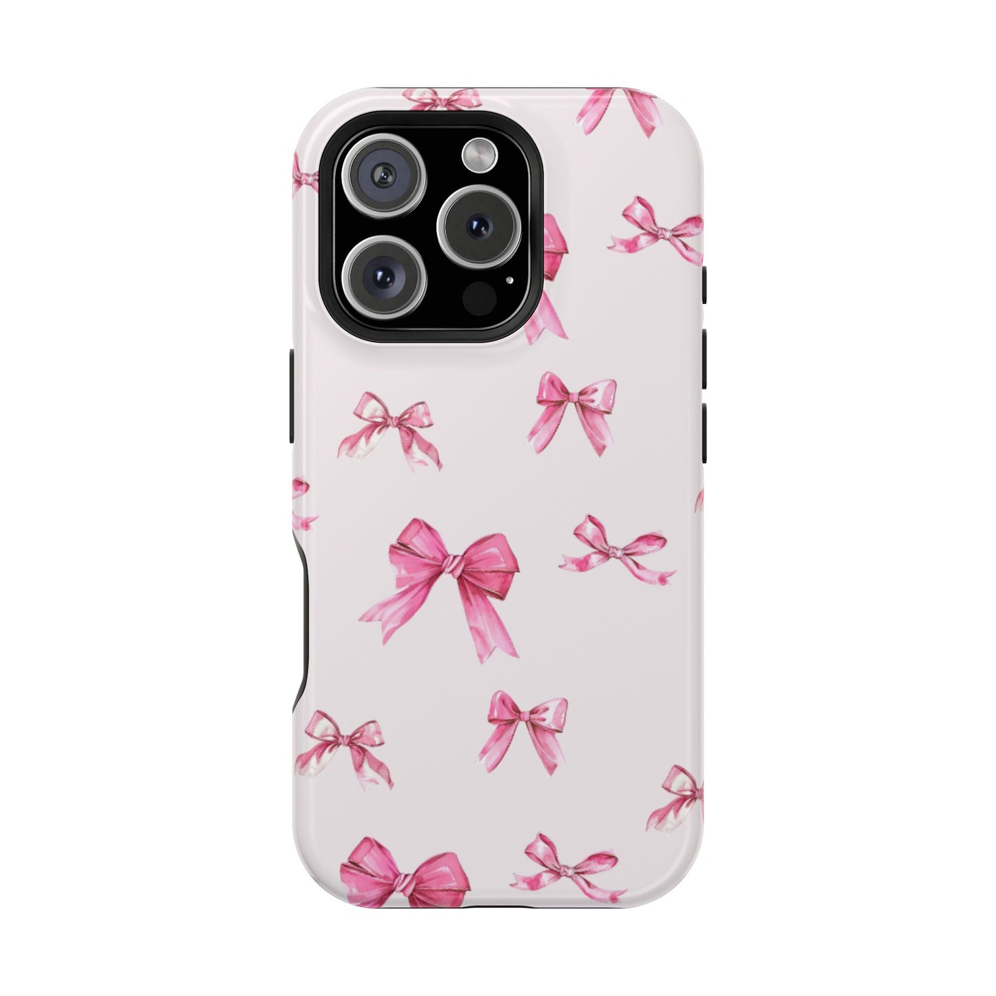 Coquette Pink Bow MagSafe iPhone Case