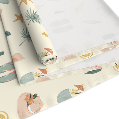 Flip Flop & Seashell Table Runner