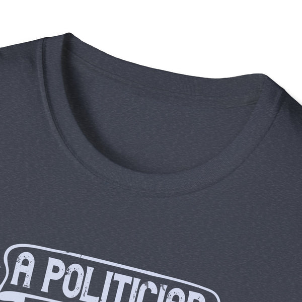 Funny Political Unisex Softstyle T-Shirt Funny TShirt Election 2024