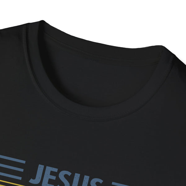 Jesus Saves Unisex Softstyle T-Shirt Funny TShirt Christian TShirt