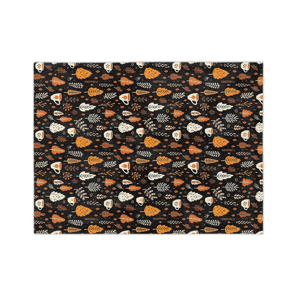 Cozy Fall Velveteen Blanket - Perfect for Autumn, Halloween, and Thanksgiving Decor, Gift for Friends, Family, Home