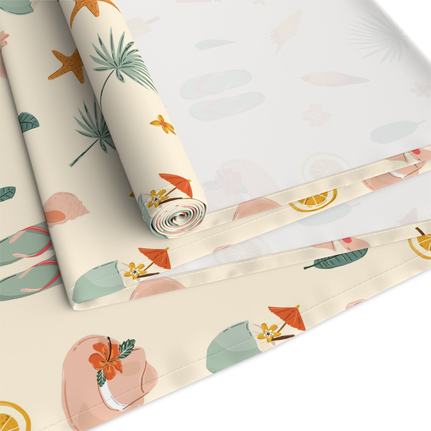 Flip Flop & Seashell Table Runner