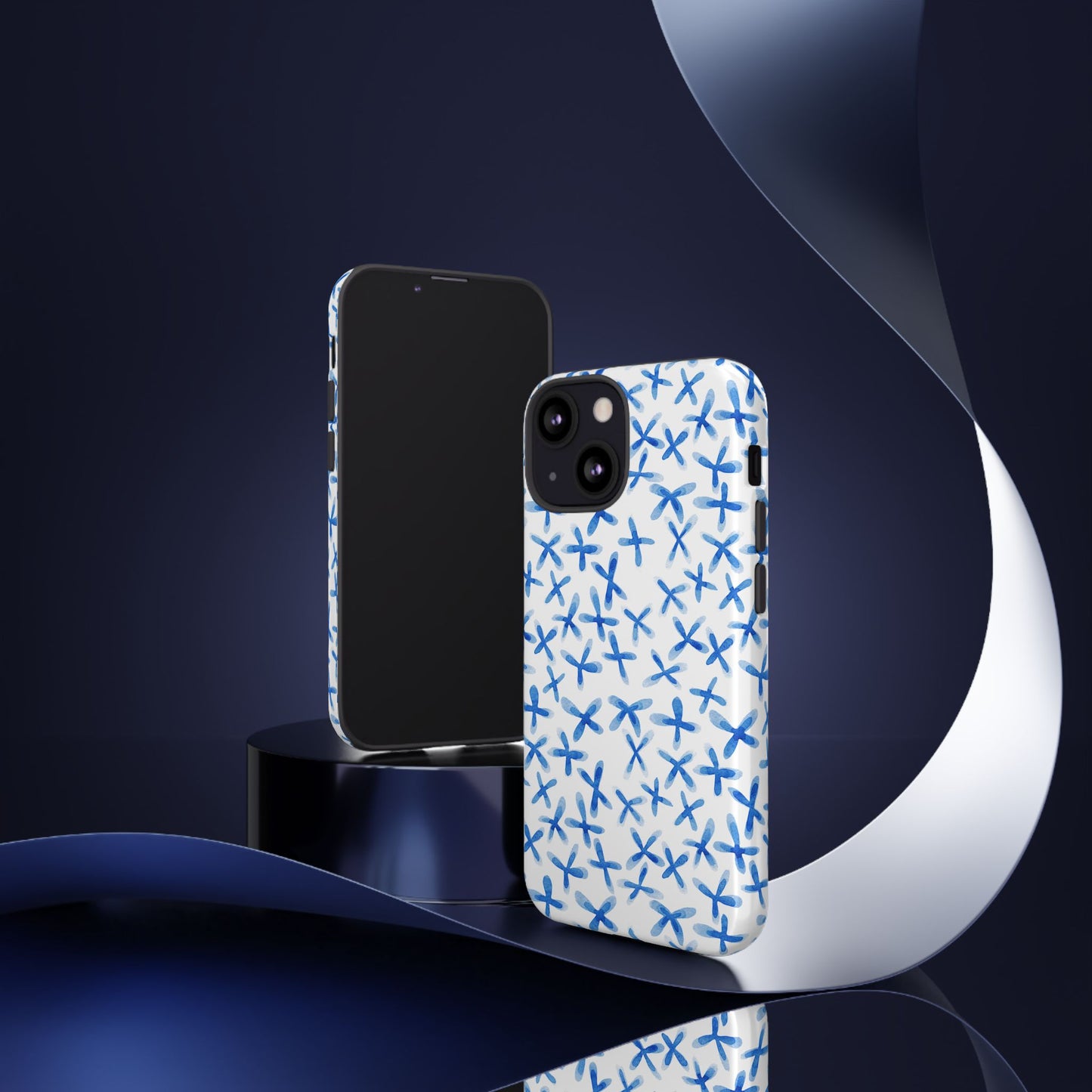 Pastel Blue Floral - Phone Case - iPhone, Samsung, Pixel