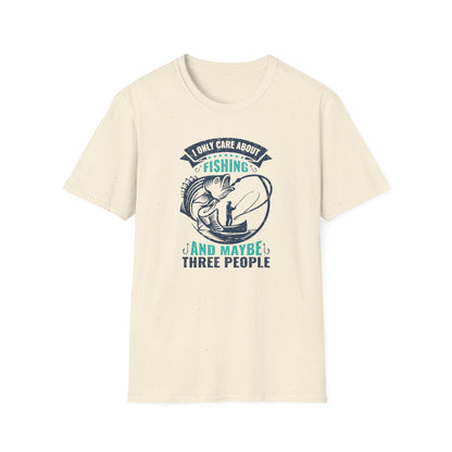 I Like Fishing and 3 People - Classic T-Shirt