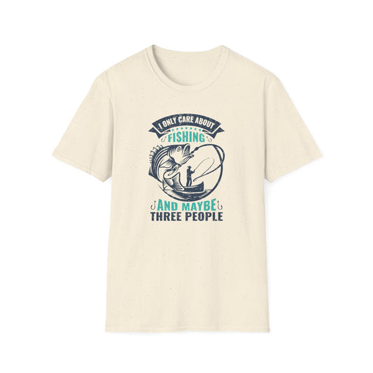 I Like Fishing and 3 People - Classic T-Shirt
