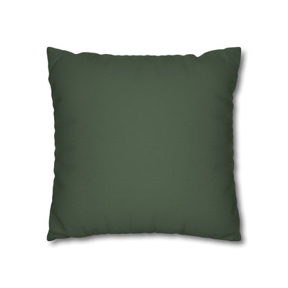 Green Santa Claus Pillow Cover
