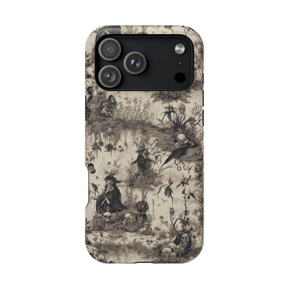 Skeleton Toile - Magnetic iPhone Tough Case