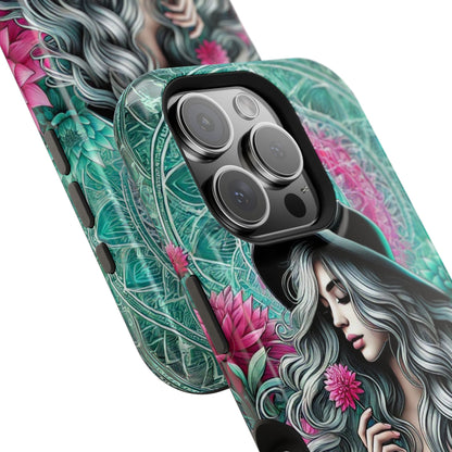 Boho Chic Floral MagSafe iPhone Case