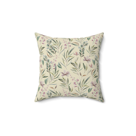 Watercolor Floral - Indoor Throw Pillow
