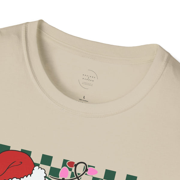 Christmas 67 Shirt – Cute Santa & Reindeer Holiday Graphic Tee – Festive “Six Seven” Xmas Top