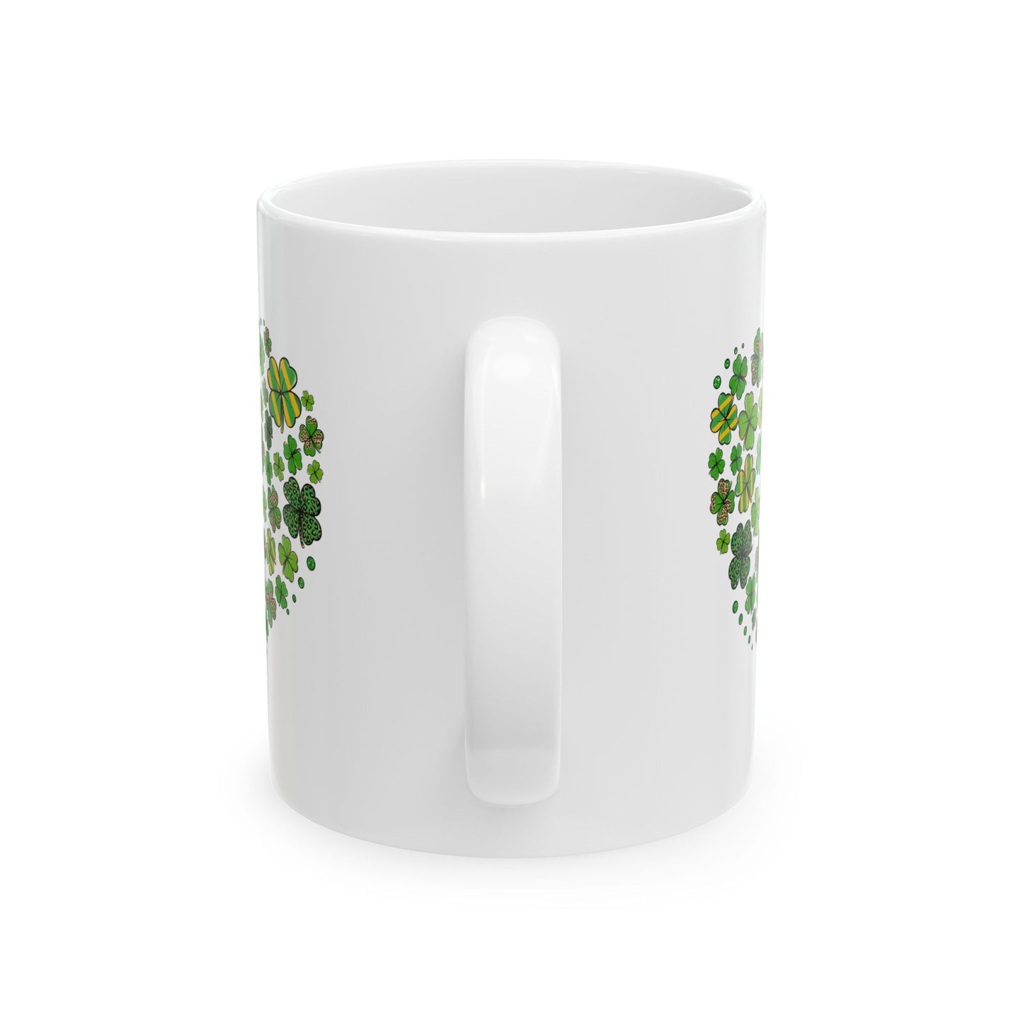 Shamrock Heart | St. Patrick's Day Coffee Mug | 11oz 15oz