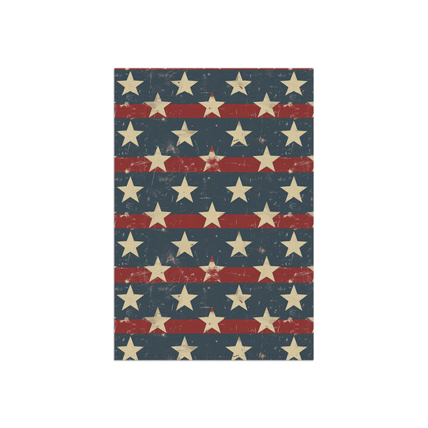 Patriotic Stars & Stripes Garden Flag