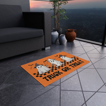 Trick or Treat Ghosts - Outdoor Welcome Mat