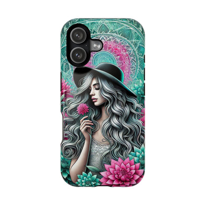 Boho Chic Floral MagSafe iPhone Case