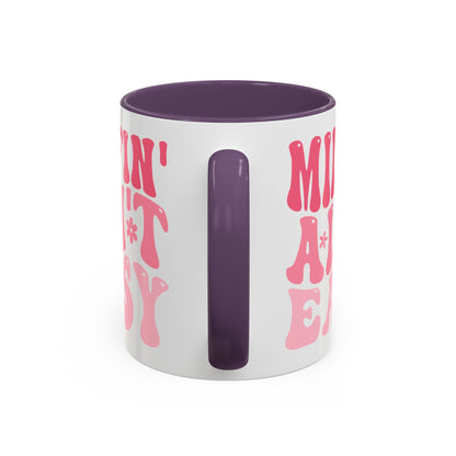 Milfin' Ain't Easy Funny Mom Mug | Sarcastic Coffee Cup Gift for Moms
