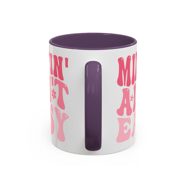 Milfin' Ain't Easy Funny Mom Mug | Sarcastic Coffee Cup Gift for Moms