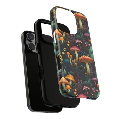 Mushroom Forest Colorful Fungi Phone Case