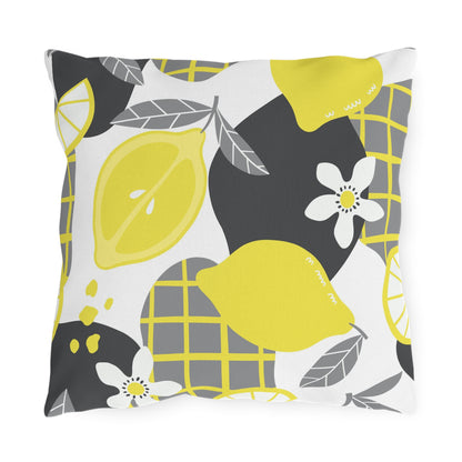 Outdoor Pillow - Lemon Citrus Outdoor Throw Pillow