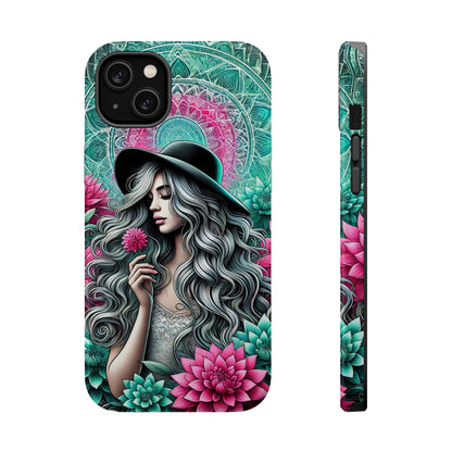Boho Chic Floral MagSafe iPhone Case