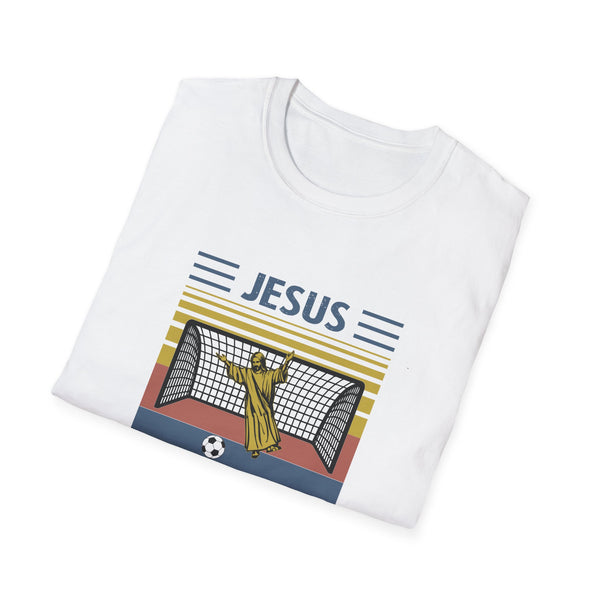 Jesus Saves Unisex Softstyle T-Shirt Funny TShirt Christian TShirt