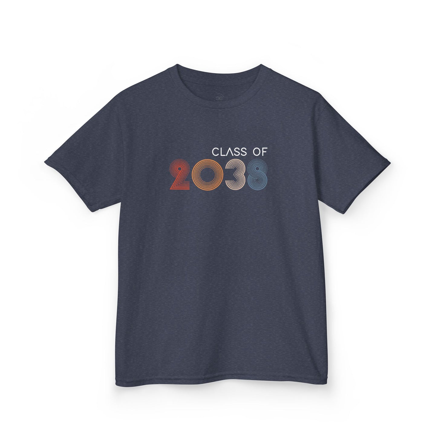 Class of 2038 Kids Tee - Perfect for Graduation, School Events, Birthday Gifts, Youth Wear, Trendy Apparel