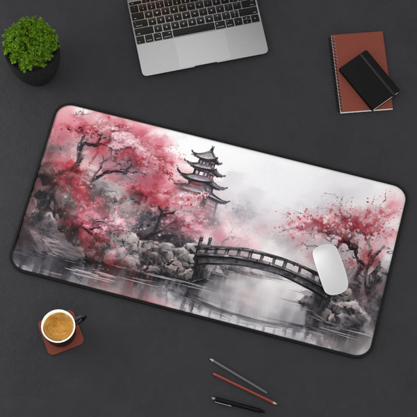Japanese Garden Inspired Desk Mat