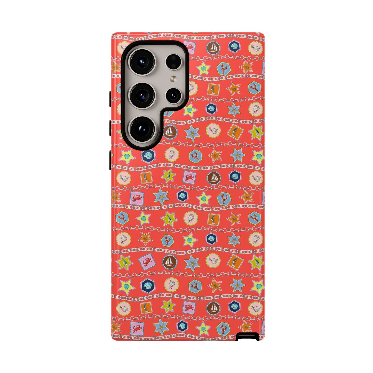 Colorful Summer Icon Patterned Phone Case - iPhone, Pixel, and Samsung Galaxy