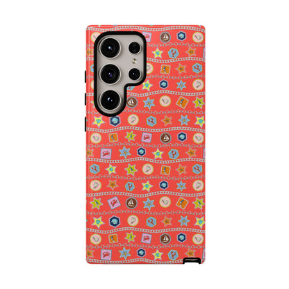 Colorful Summer Icon Patterned Phone Case - iPhone, Pixel, and Samsung Galaxy