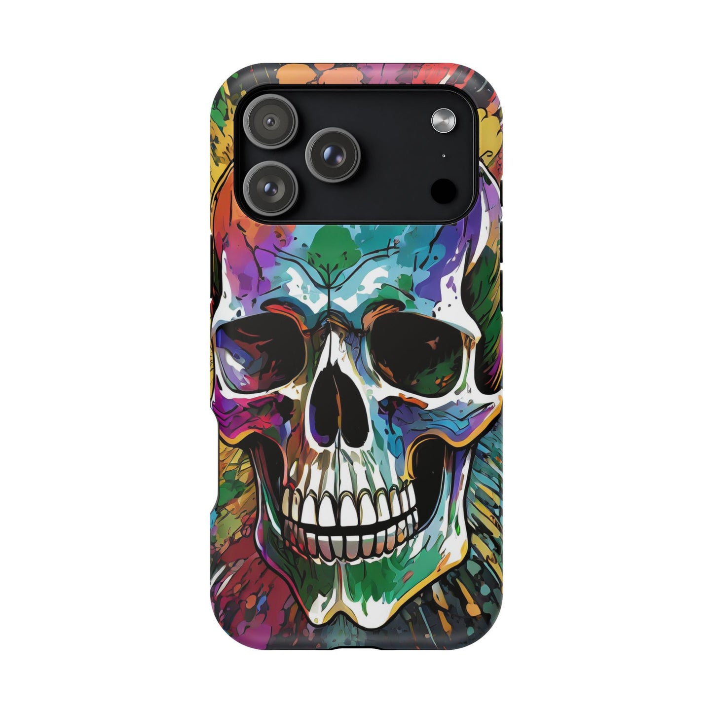 Graffiti Skull - MagSafe iPhone Tough Case