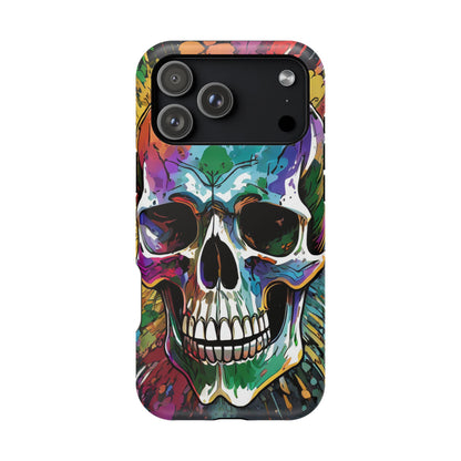 Graffiti Skull - MagSafe iPhone Tough Case