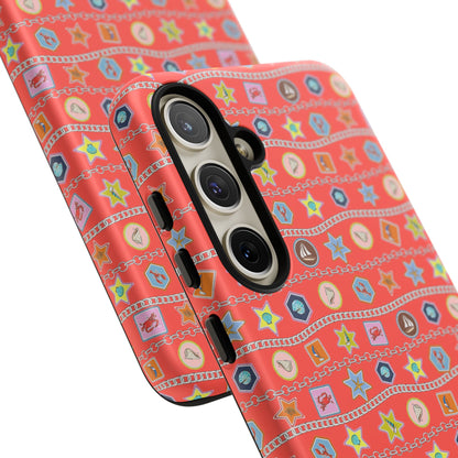 Colorful Summer Icon Patterned Phone Case - iPhone, Pixel, and Samsung Galaxy