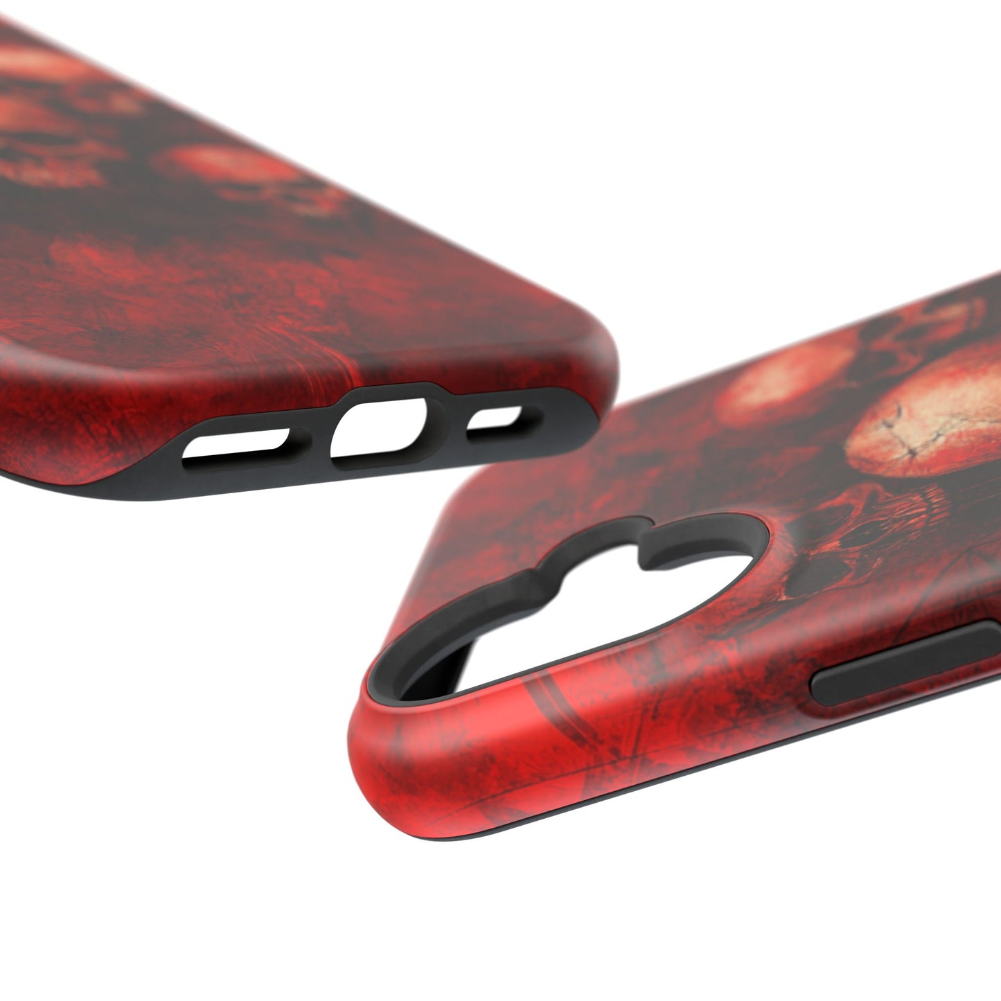 Red Skulls MagSafe iPhone Case