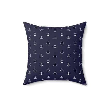 Nautical Anchor Pillow, Coastal Decor, Home Accent, Maritime Gift, Throw Cushion for Beach House, Sailing Enthusiast