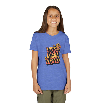 Girls Who Lead Will Change the World - Youth Tee
