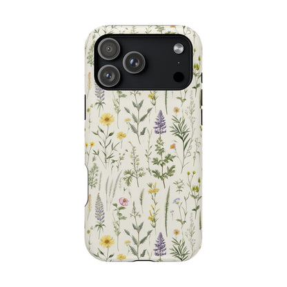 Wildflower Floral MagSafe iPhone Case