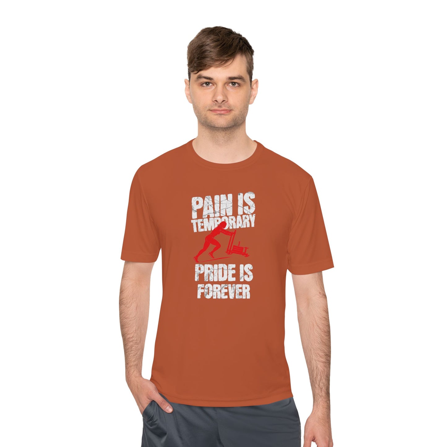 HYROX Inspired Women’s Performance Tee - Pain Is Temporary Pride Is Forever