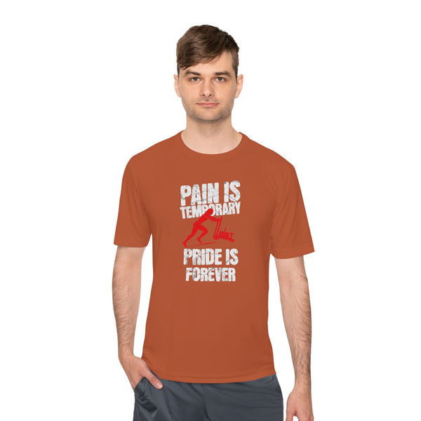HYROX Inspired Women’s Performance Tee - Pain Is Temporary Pride Is Forever