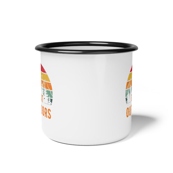 Great Outdoors - 12oz Enamel Camping Mug